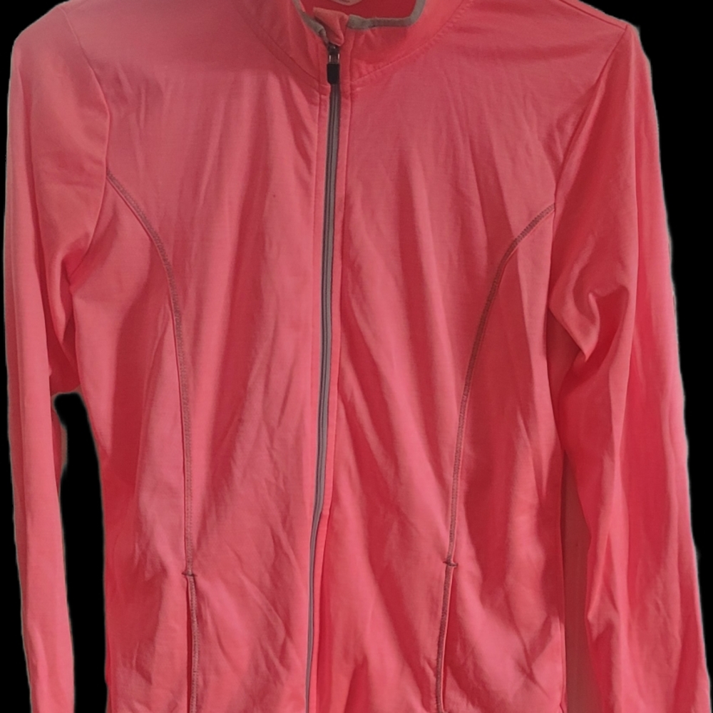 Danskin Pink Bomber Jacket with Slim Fit and Lightweight Material